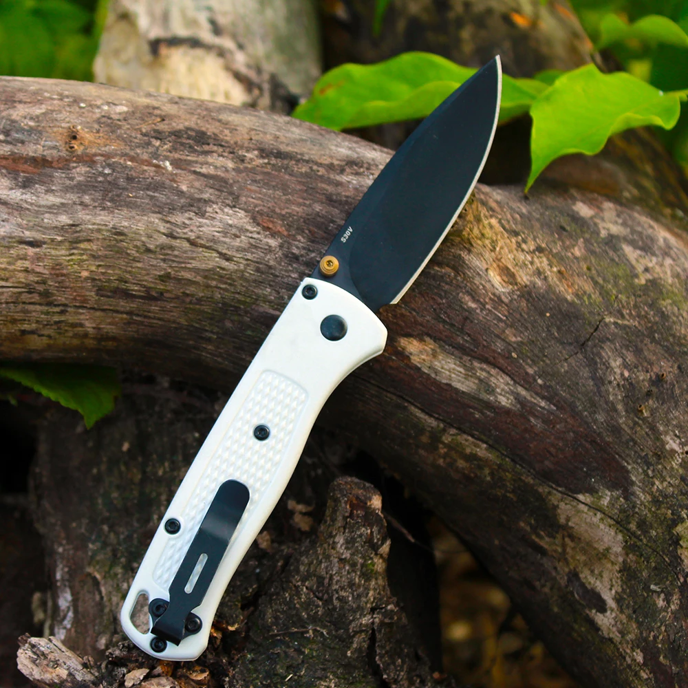 BM Bugout Mini 533 Folding Knife Nylon Fiber Handle Mark S30v Blade Pocket Survival EDC Camping Hunt Outdoor Tactical Knives