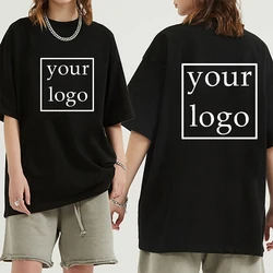Diy Logo Image Print Clothing Customized Sport Casual T-Shirts Tee Shirt Anime New Custom Tshirt Size Xs-4Xl