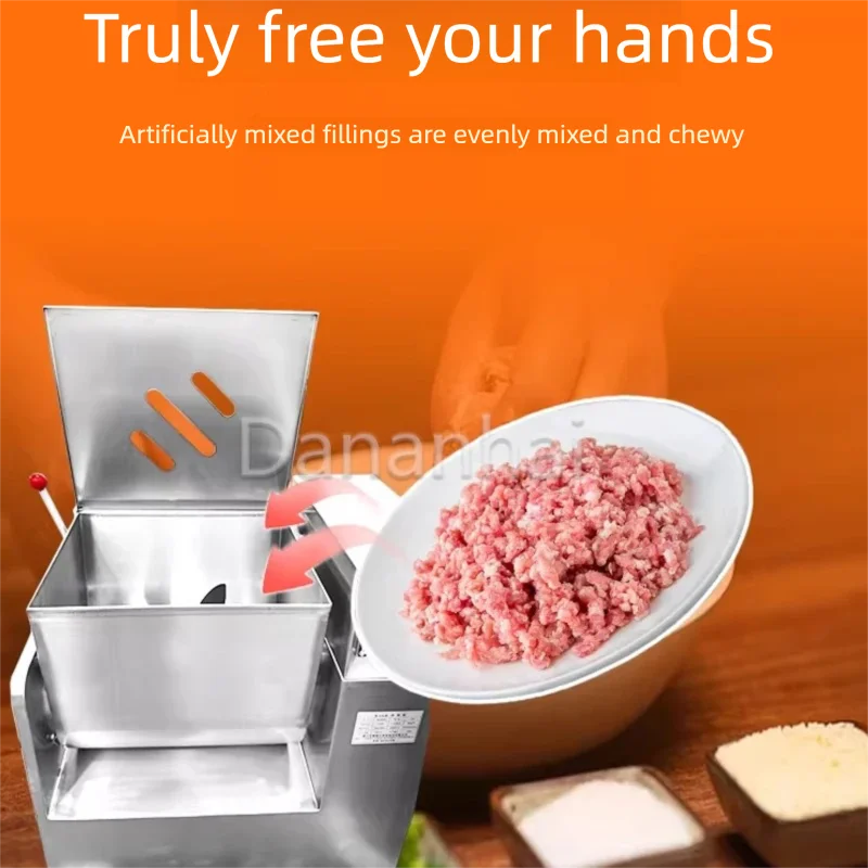 

Dananhai High-Quality Stainless Steel Meat Mixer Vegetable Sausage Filling Granule Industrial Powder Mixer