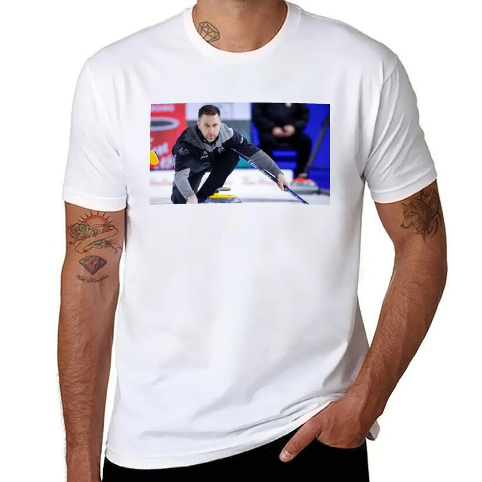 

Brad Gushue T-Shirt man graphic t shirt man tshirt T-Shirt