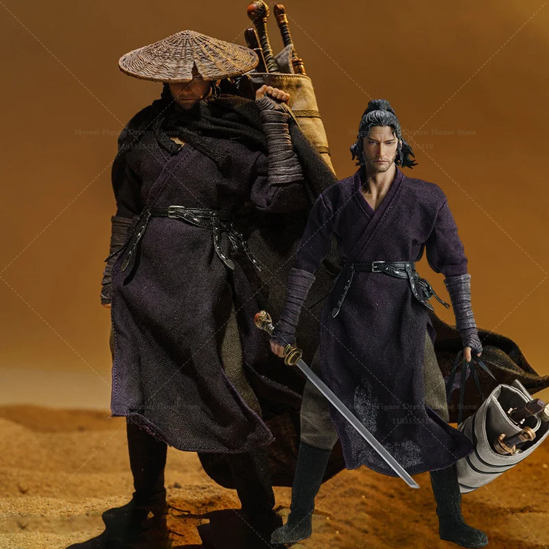 

1/12 Scale Ancient Mysterious Escort 6-inch Full Set Action Figure Soldier Gel Hair Versio Height About 17CM For Toys Collector