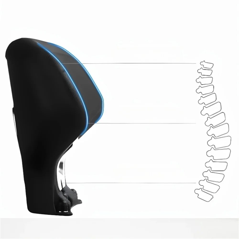 FOR VOGE SR150R Competitive Modified Motorcycle Tail Thickened Backrest Waist Back Backrest Accessories+Bracket