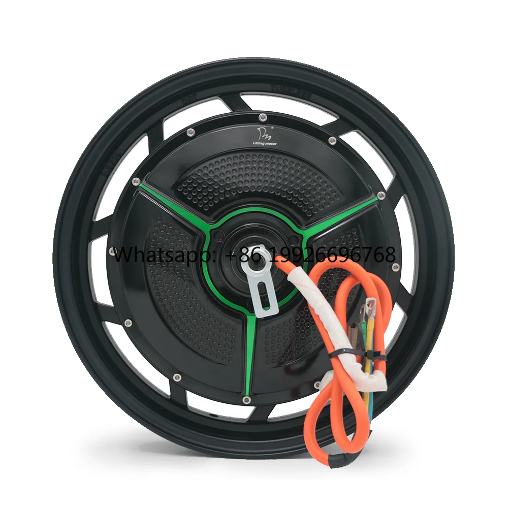 

14inch 60V 72V Rear Wheel Hub Motor 1500W 2000W High Speed Motor for Electric Motorcycle and Scooter