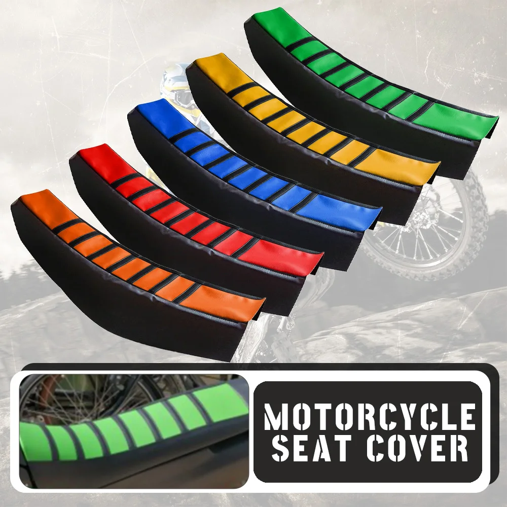 

Motorcycle For Kawasaki KX KLX KDX 65 85 100 125 150 250 450 F R S SR D-TRACKER Rubber Soft Seat Cover Dirt Bike Leather Covers