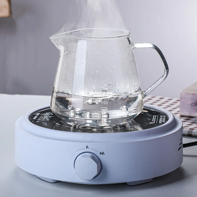 Pour Over Coffee Maker Set, Borosilicate Glass Coffee Server with Cleaning Brush, Pour Over Coffee Dripper Carafe for Home Cafe - view 5