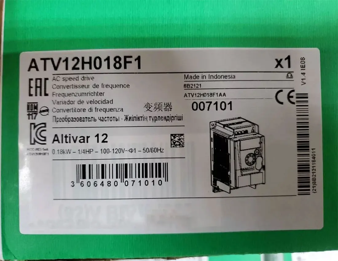 

Brand New ATV12H018F1 ATV12H037F1 ATV12P037F1 One Year Warranty