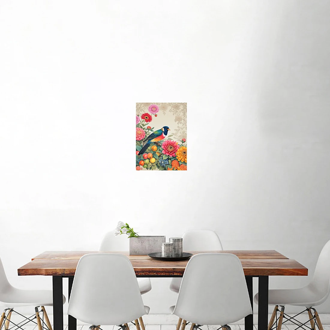 Three Ratels QHH46 Nostalgic cheongsam beauty art poster for home decoration, waterproof self-adhesive