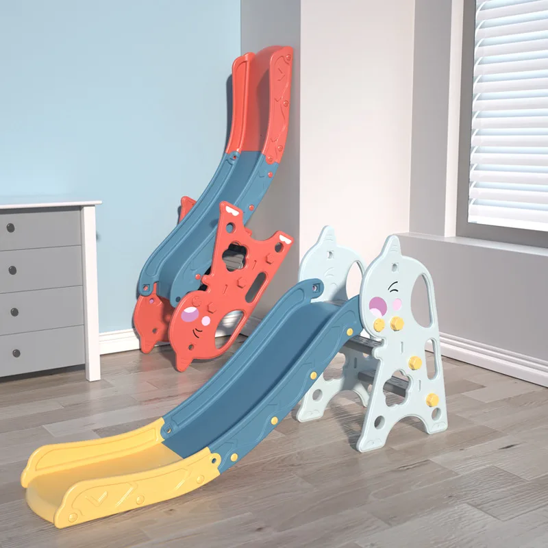 Baby Slide Children Indoor Toy For Boys Girls Playground 2-10 Years Foldable Design