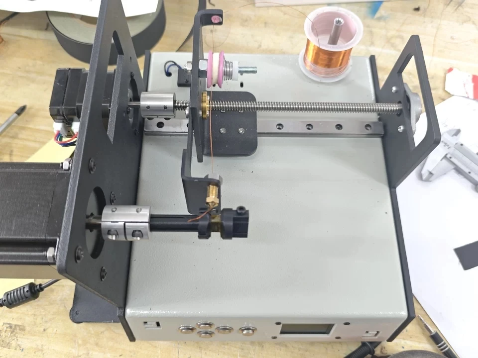 Automatic CNC Coil Winding Machine,Precision Wire Arrangement Winder for Tube Amplifier,Transformer Motor Coil Winding Equipment
