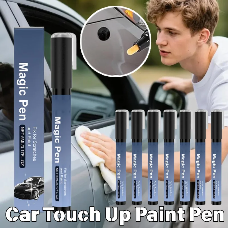 Portable Car Scratch Remover Magic Touch Up Paint Pen Easy To Use Quick Fix Auto Paint Repair Pen For Minor Vehicle Scratches