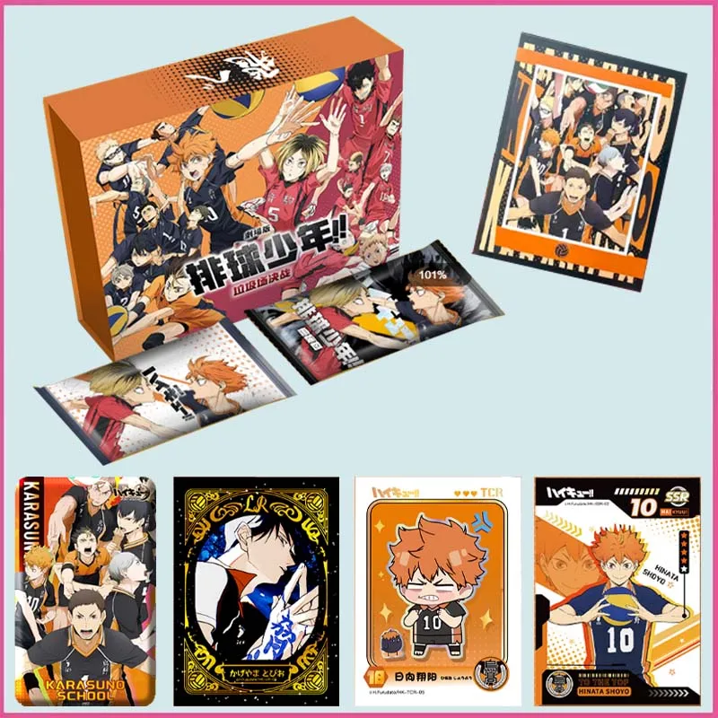 Wholesale New Haikyuu!! Collection Card Oikawa Tooru Iwaizumi Hajime Koutarou Colored Paper Collection Cards Tcg CCg Booster Box