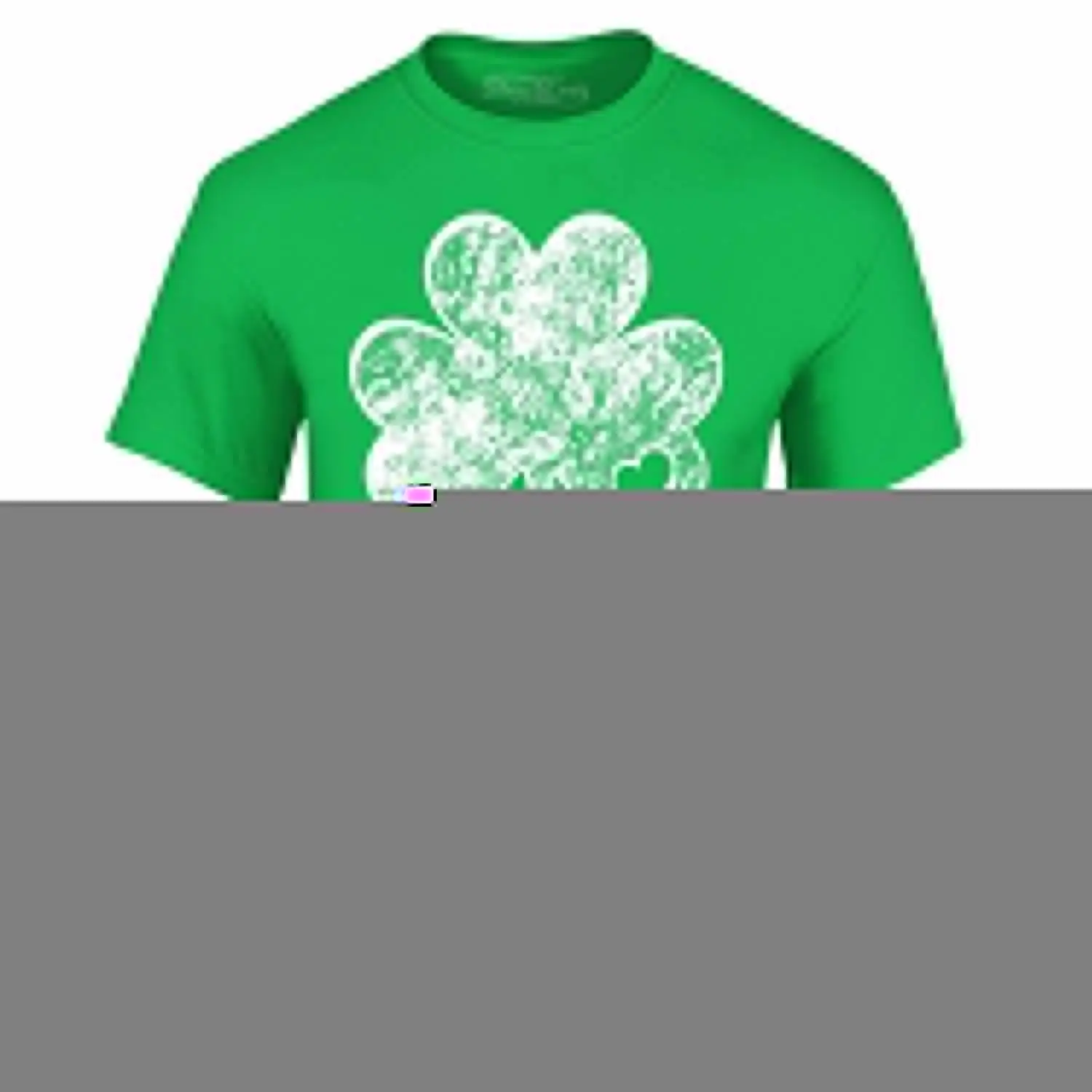 Shamrock Distressed T-Shirt Clover Fun Saint Patrick's Day Irish Shirts