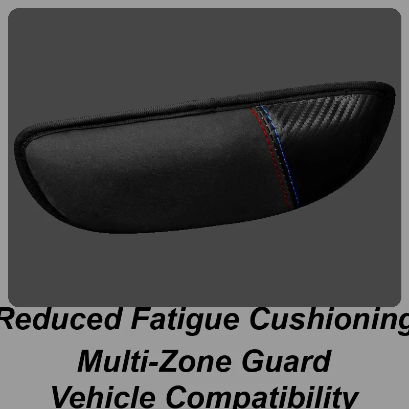 Car Knee Cushion Pad Car Knee Cushions For Driving Comfort Soft Memory Foam Interior Accessories For Rest Driver Passenger Elbow