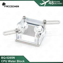 FREEZEMOD Intel AMD Basical CPU Water Block Transparent North North Bridge Computer Cooler Block MOD Water Coolling BQ-5285N