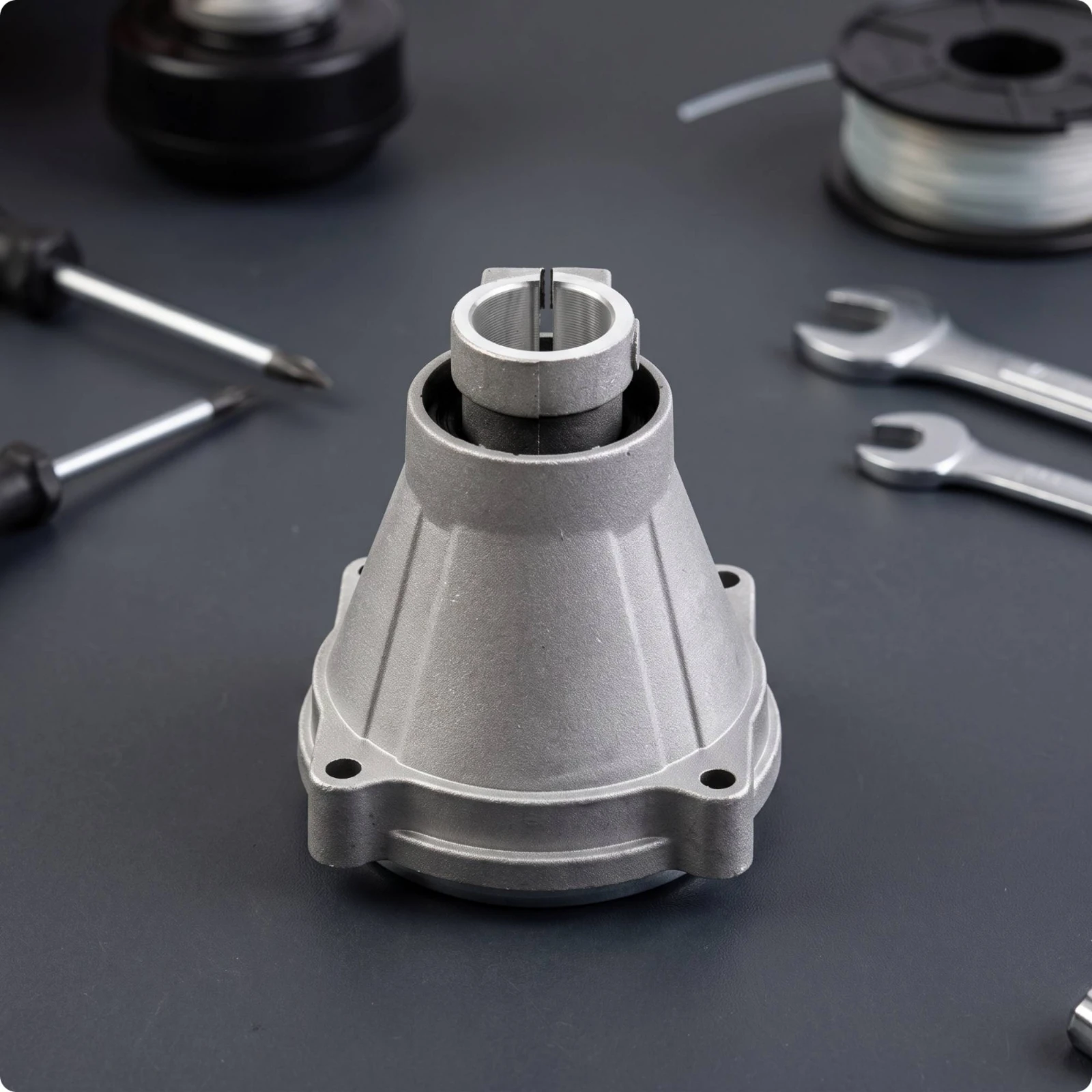 Brush Cutter Connector Industrial Brush Cutter Adapter Hardware Metal for Landscapers, Farm, Workshop view 3