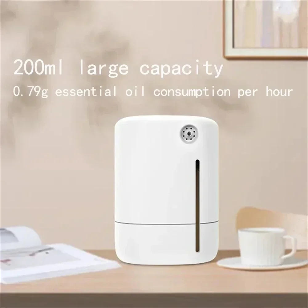 Smart Diffuser Humidifiers Nebulizer Air Aromatherapy Essential Oils Mini Diffusers for Home Toilet 200ml Mist Maker Deodorizer