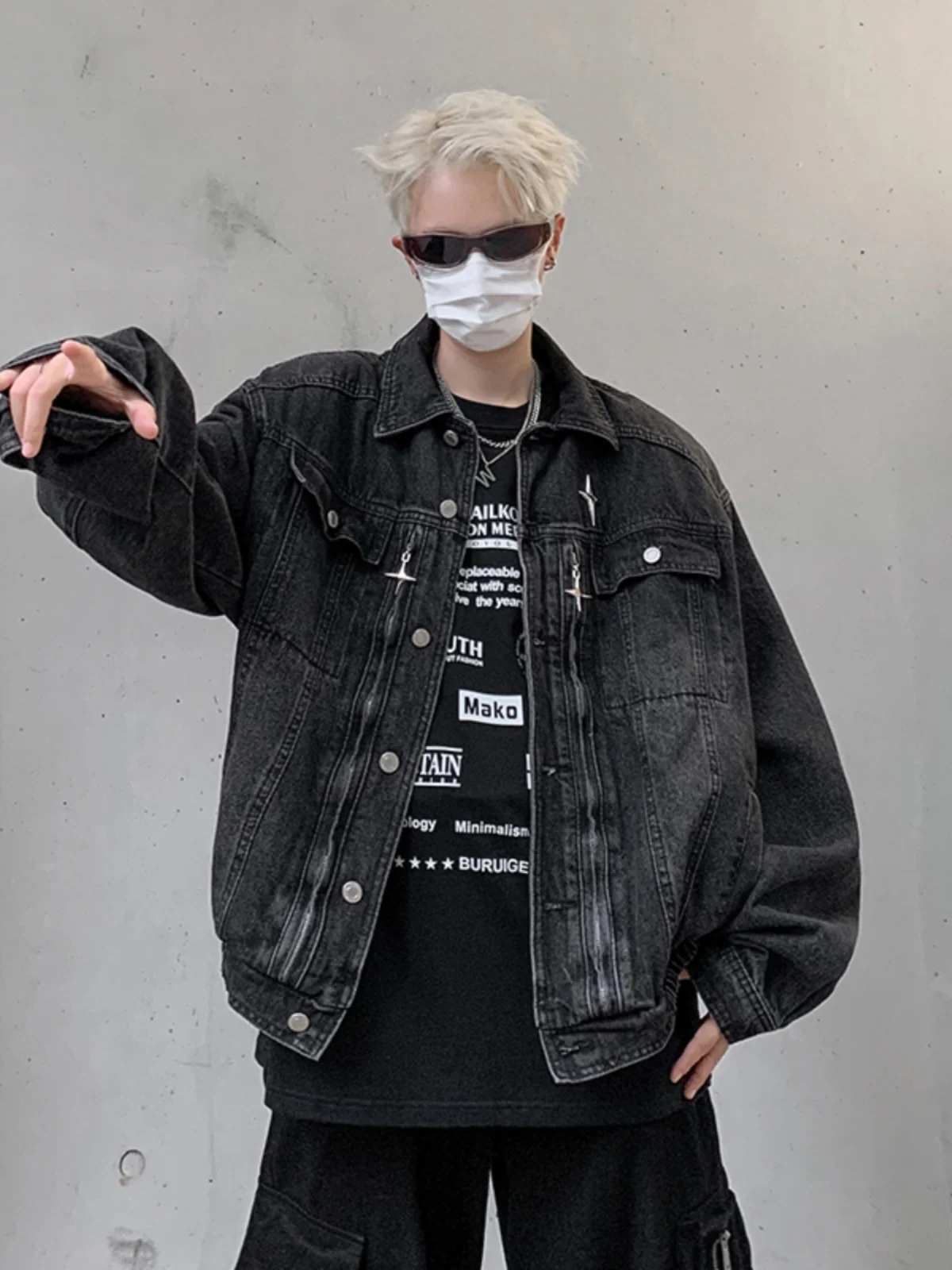 

Винтажные американские джинсы-брюки для мужчин, модные, весенне-осенние, рабочие, в стиле High Street, ретро