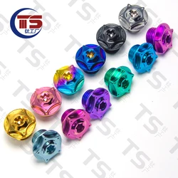 Ts FactoryGr5 M14 Titanium Cup Cover Honda/Yamaha/Suzuki for 1pc