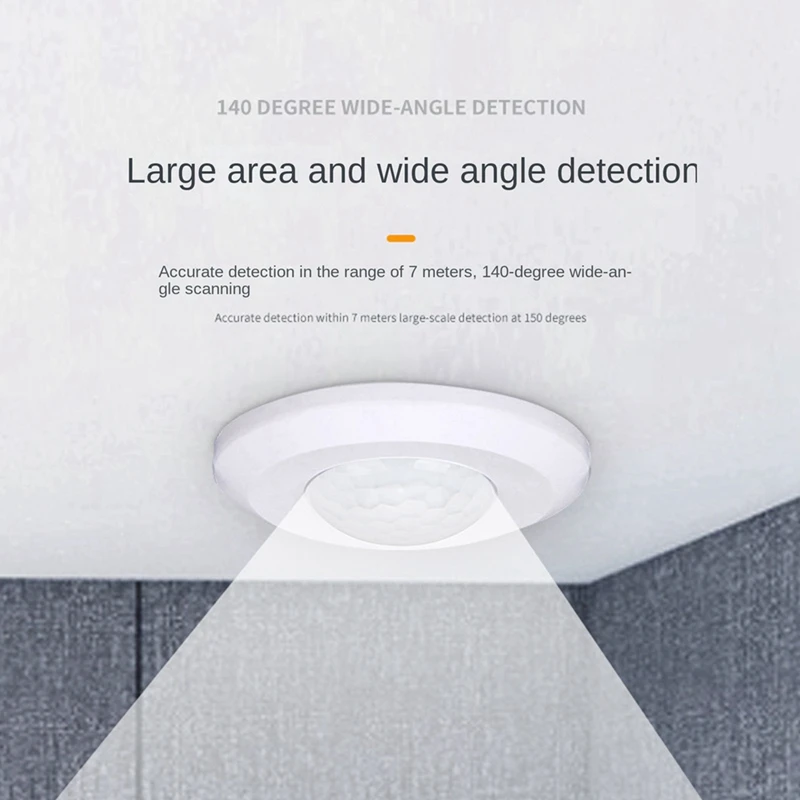 Zigbee เซ็นเซอร์ตรวจจับการปรากฏตัวของมนุษย์อัจฉริยะมีสายไฟเป็นศูนย์เชื่อมต่อเซ็นเซอร์เซ็นเซอร์ตรวจจับการเคลื่อนไหวของมนุษย์พร้อมคำเตือนกันขโมยสำหรับสมาร์ทโฮม