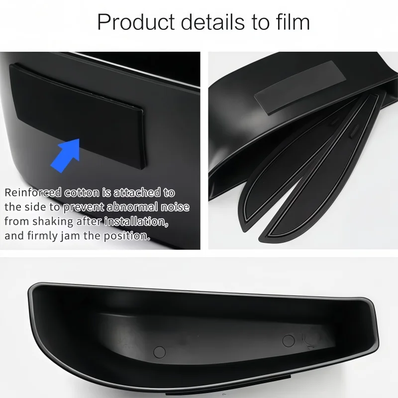 ل Volkswagen VW ID4 ID 4 ID.4 جودة عالية مقبض باب السيارة صندوق تخزين الباب مسند الذراع حامل صينية المنظم الملحقات #2