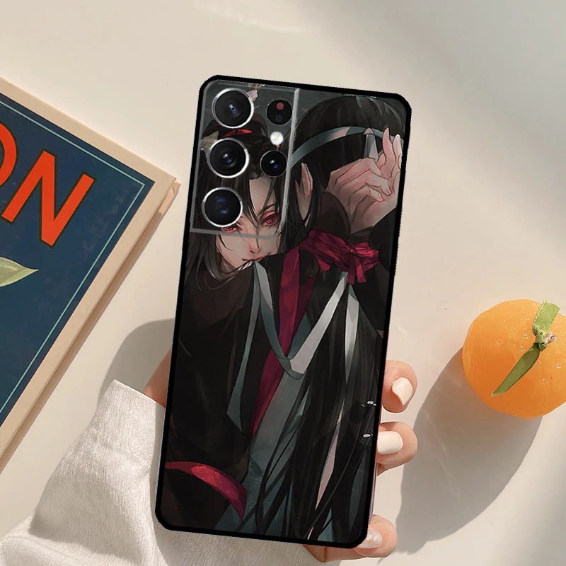 مو داو زو شي الحال بالنسبة لسامسونج غالاكسي S21 S22 S23 الترا S8 S9 S10 نوت 10 زائد نوت 20 الترا S20 FE Coque