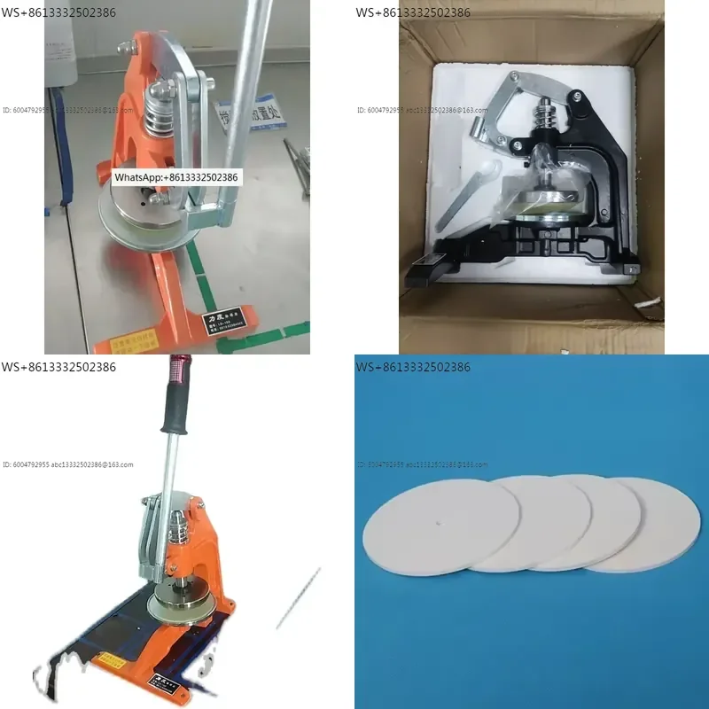 Sampler weight meter, disc hand pressure sampling, melt blown fabric, paper quantitative knife, plastic film sampling force