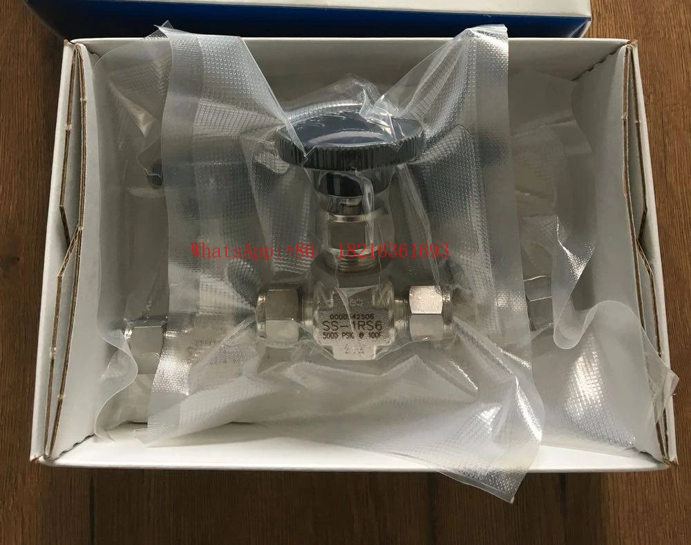 Store 2055   New High-pressure Regulating Needle Valve Industrial Instrument Accessories SS-1RS6