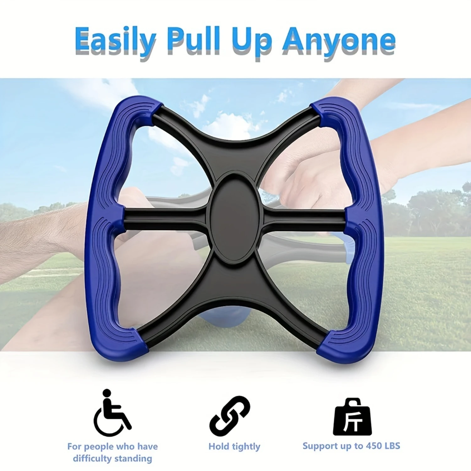 Easily Stand Up Anywhere  Lightweight and Portable Mobility Aid for the Elderly and Disabled, Enhancing Independence