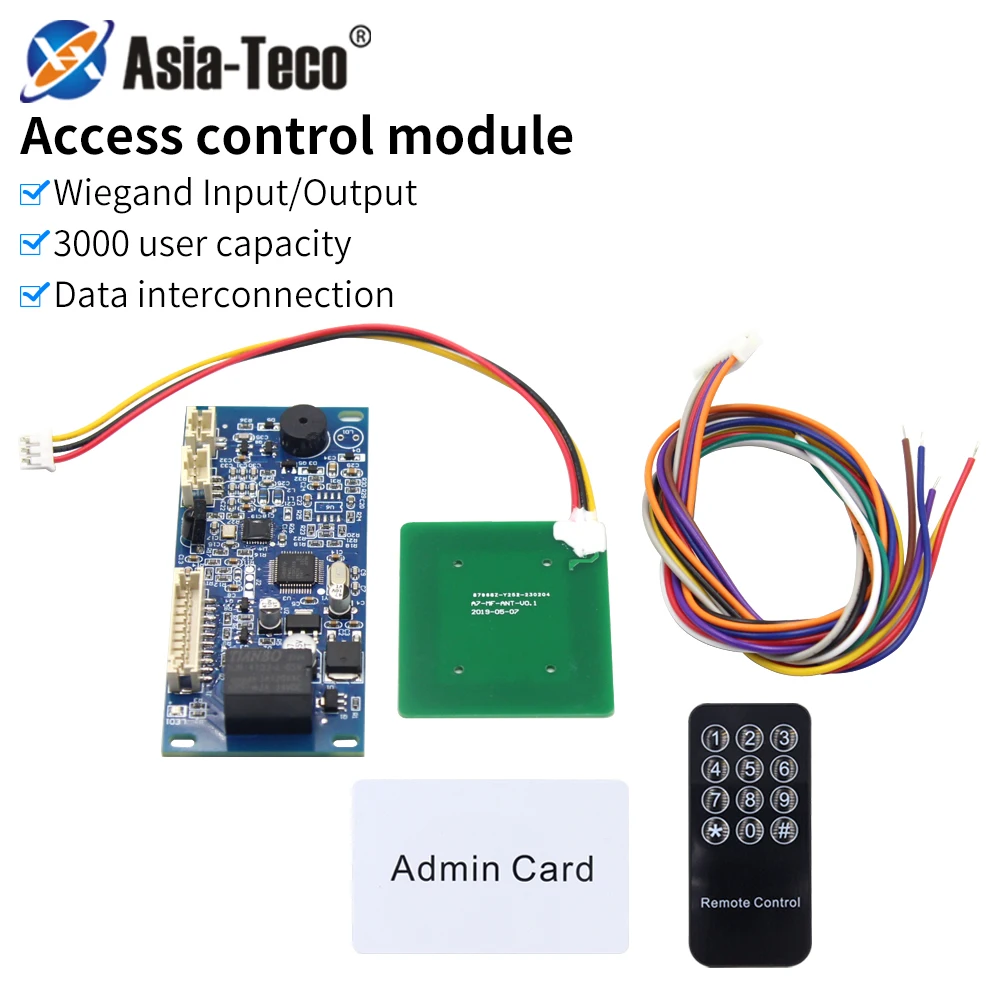 

10-24V EM/MF RFID Module Embedded Control Board Building Intercom System,Elevator Electric Locks Access Controller Relay Output