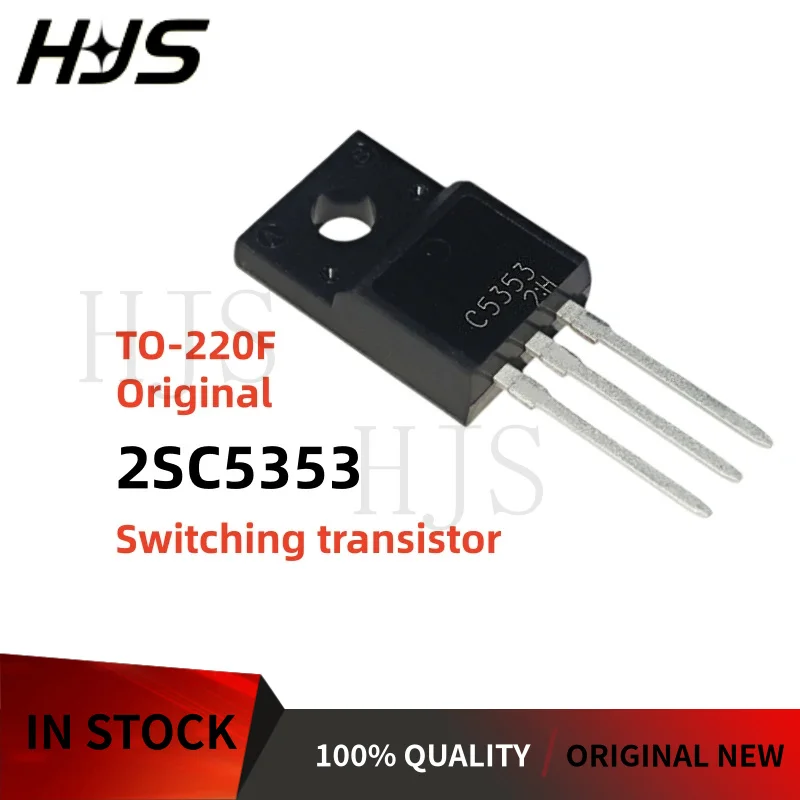 10PCS-20PCS Original New 2SC5353 C5353 TO-220F 3A 900V Power Switching Transistor
