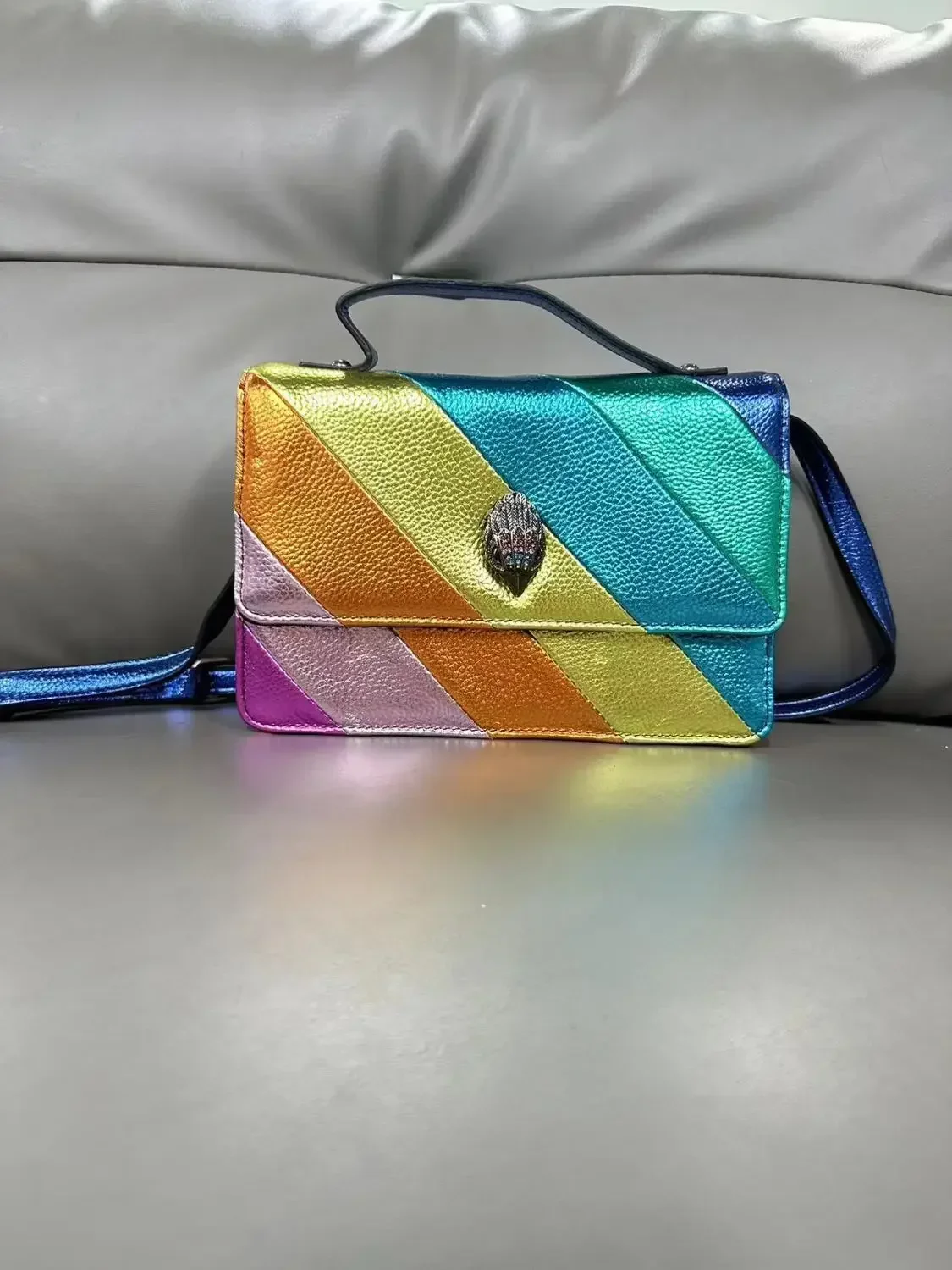 Kurt Geiger  London Bags Wallet Woman rainbow luxury bag  ladies hand bags  designer bag belt bags