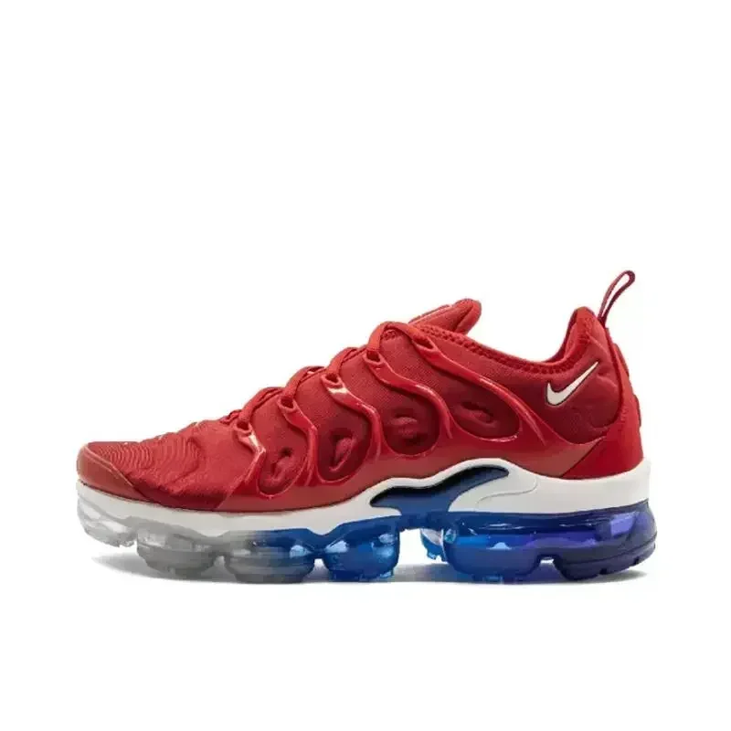 Nike Air VaporMax Plus TN Red Men and Women Running Shoes Anti-Slip Shock-Absorbant Air Cushion Men Sports Sneakers 924453-601