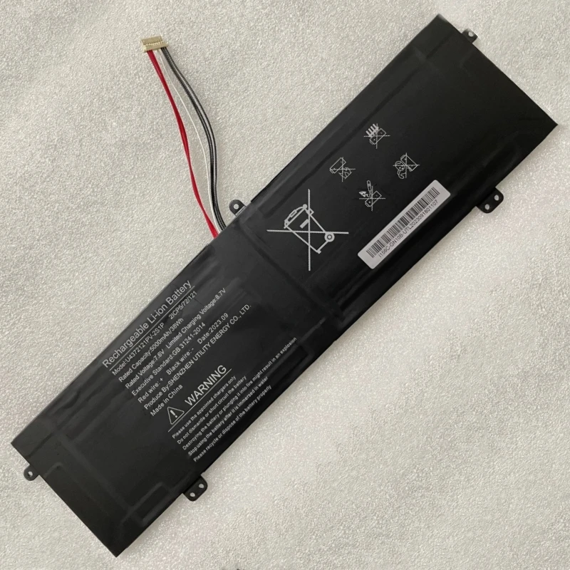 

New U4372121PV-2S1P 2ICP5/72/121 Laptop Battery 7.6V 38Wh 5000mAh For U4372121PV Netbook Tablet PC