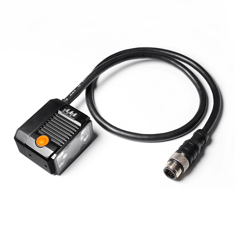 Barcode Scanner para Transportador Industrial, Fixo Scanner Industrial, Fixo Smart Code Reader, 1D, 2D, QR, DPM