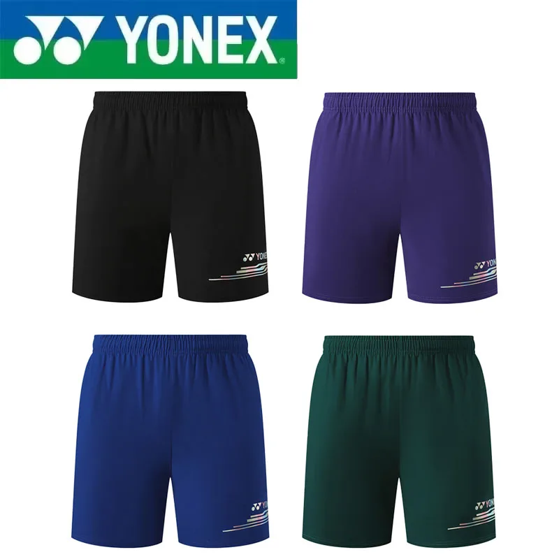 YONEX High Quality Badminton Clothes, Sick Light Sports Shorts, Men's and Women's Quick Drying Breathable Sports Tennis Shorts