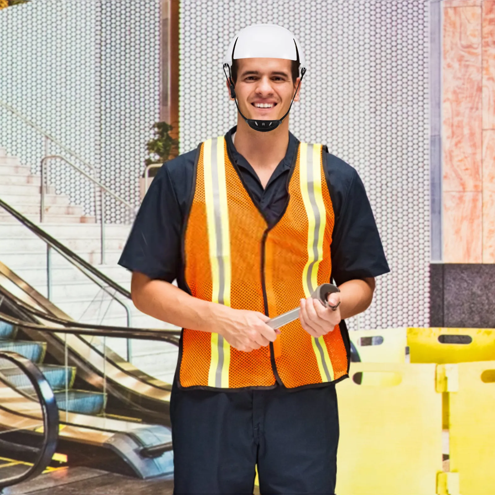 Hard Hat Lining Breathable Impact Resistant Suspension Replacement Insert Safety Hat Cushioning Work Environment