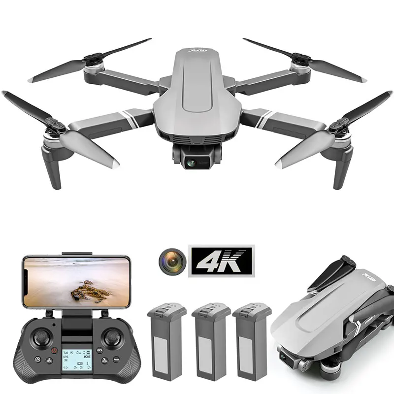 

Professional 4K Drone Camera Brushless Motor Optical Flow Hover Aerial Photography GPS Positioning Helicopter 4K Airplane Drone