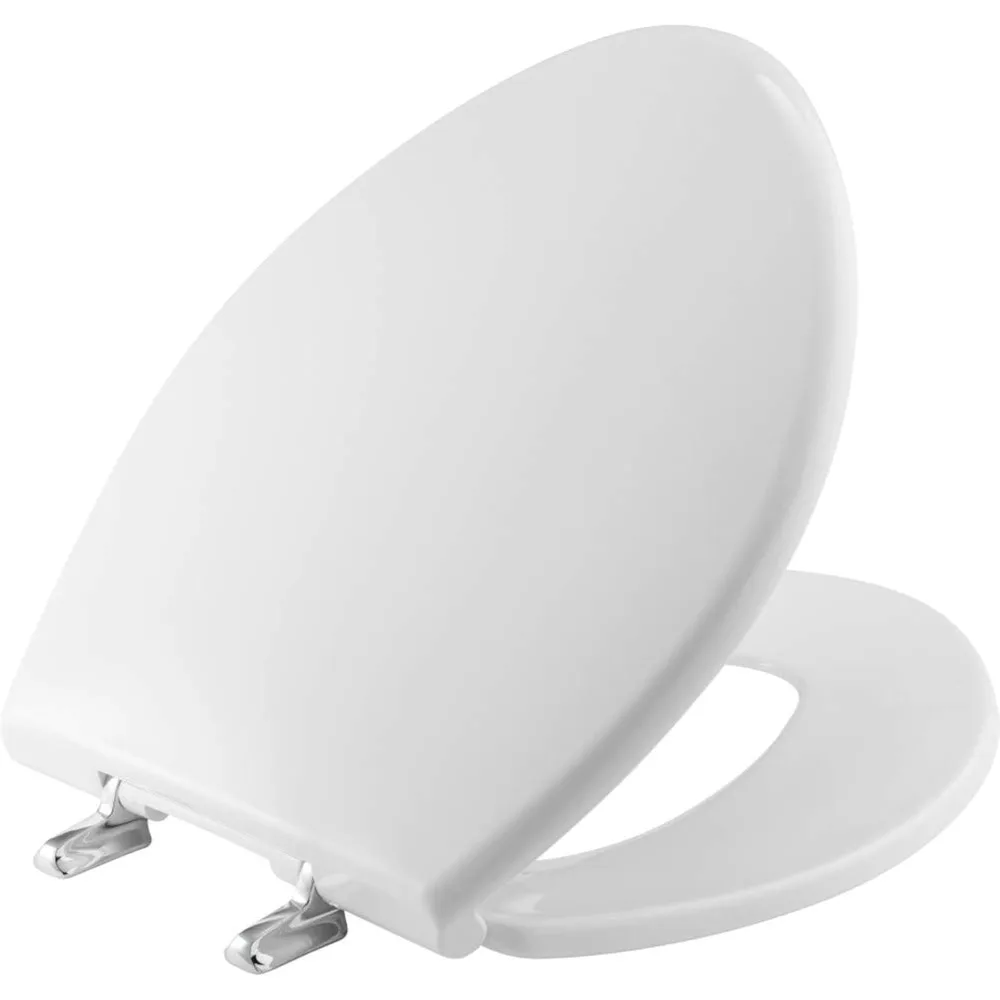 

1000CPT Paramont Heavy Duty OVERSIZED Closed Front Toilet Seat with 1,000 lb Weight limit will Never Loosen & Reduce Call