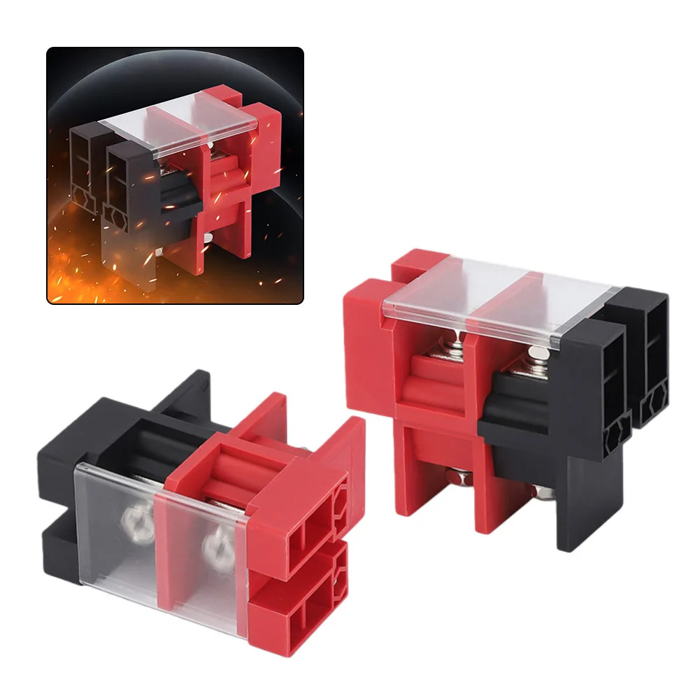 

Lithium Battery Terminal Block Connector 200A Rated Current for Energy Storage High Voltage 600V Copper Plastic