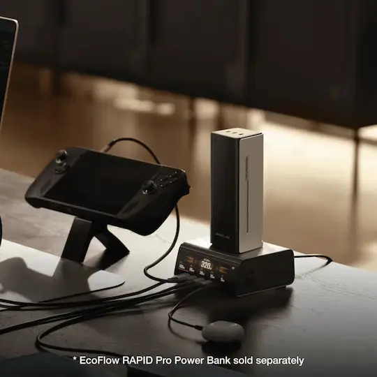 ECOFLOW RAPID Pro 320W Charging stand with USB-A Port and USB-C Port -  AliExpress