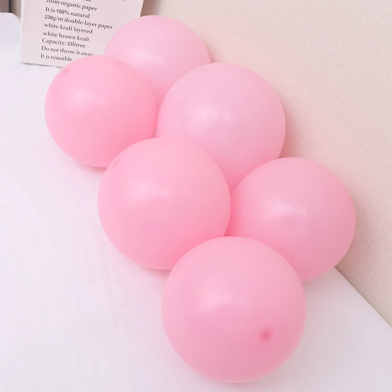 158pcs Pink Cream Peach Pearl White Balloons Garland Arch Kit Wedding Bride to Be Baby Shower Birthday Party Decoration Supplies