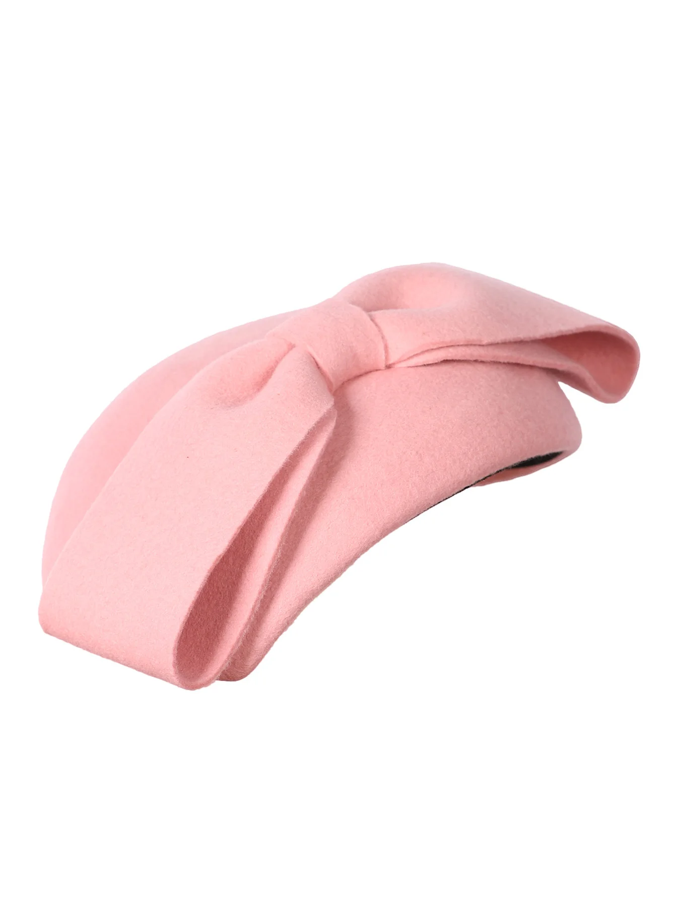 FS Wollfilz-Braut-Fascinator- und Derby-Hüte für Damen – Rote/Schwarze elegante Kirche, Kentucky Tea Party Hochzeit Pillbox Cap – Detail 20
