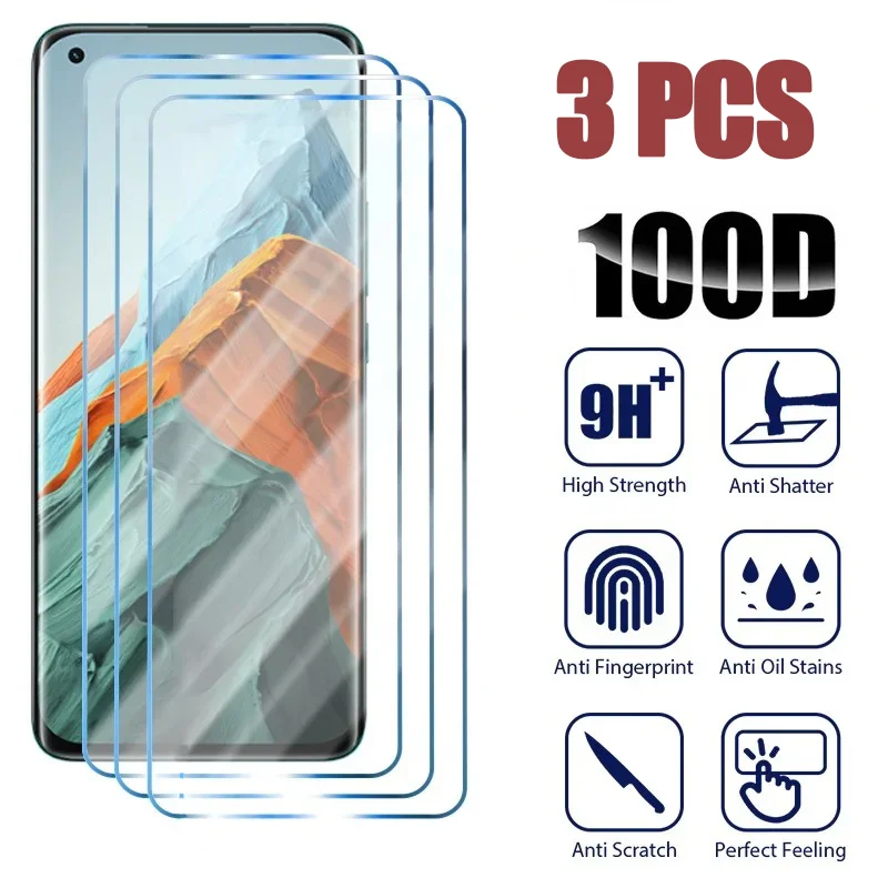 3Pcs Tempered Glass for Xiaomi Mi 10T Pro 9T A3 Lite Screen Protector for Mi 10 Lite 11i Glass