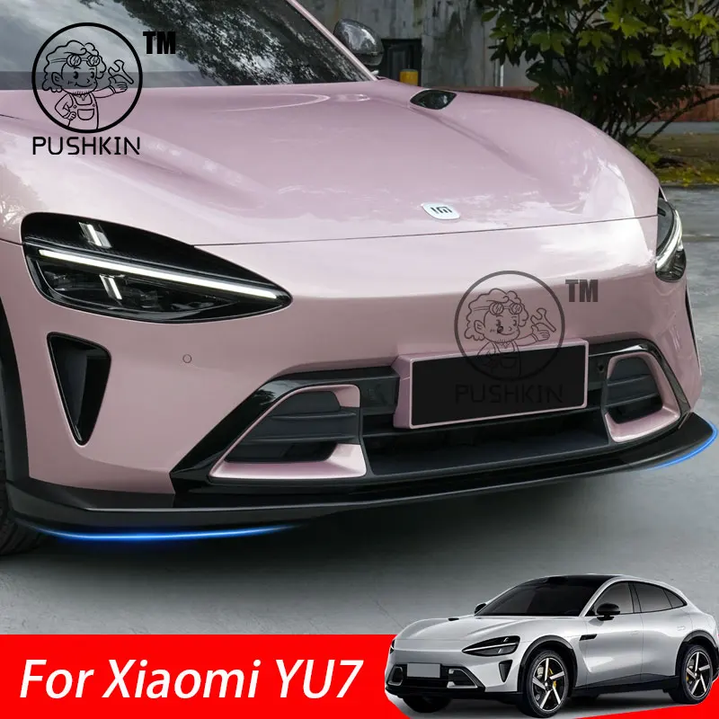 

Для Xiaomi YU7 2025, передний бампер, защита от столкновений, угловая защита от царапин, защита от потерь, накладка, аксессуары для модификации автомобиля