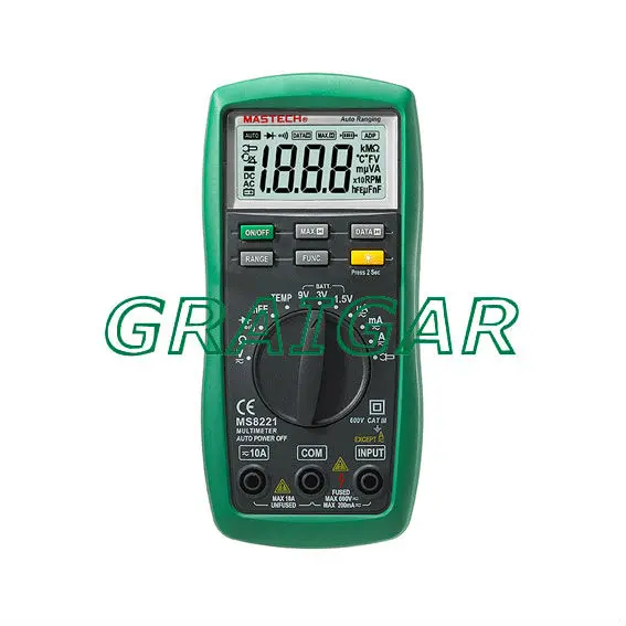 AliExpress – High Precision Mastech MS8221 Autorange Multimeter With Temperature Test