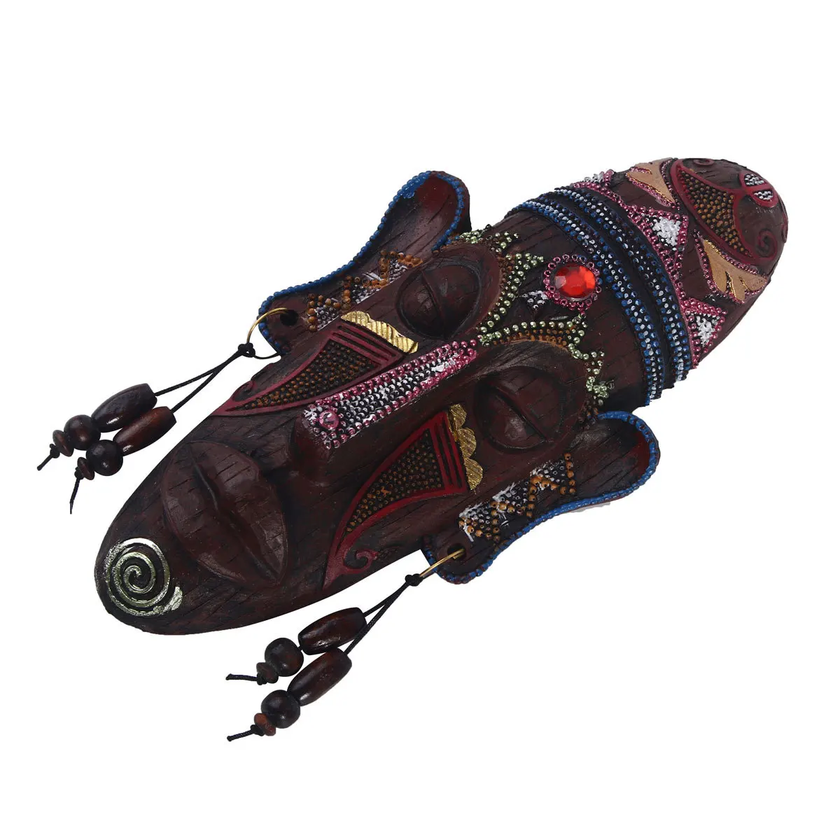 Exotic African facial pendant, ethnic characteristic scenic spot home shooting decorative ornament