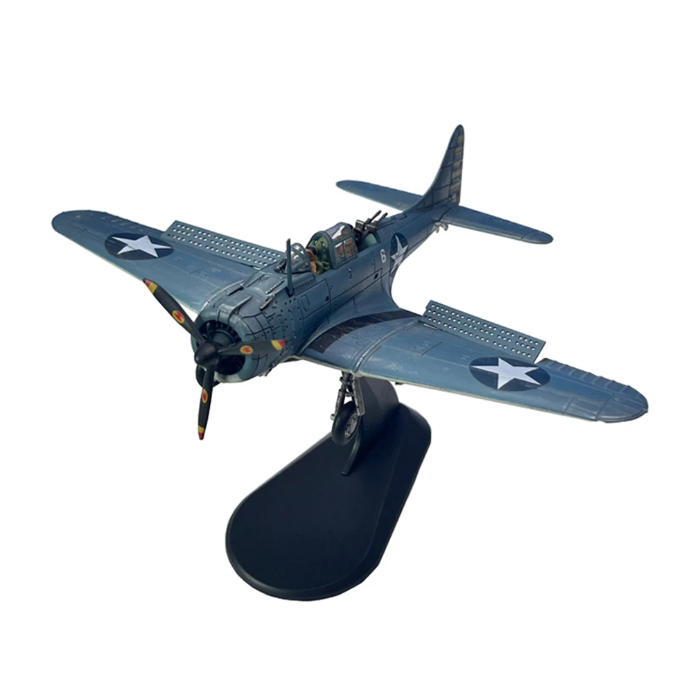 :72 1/72 Scale WWII SBD Midway Dauntless Dive Bomber Battle Finished Diecast Metal Plane Aircraft Military Model  Gift Toy