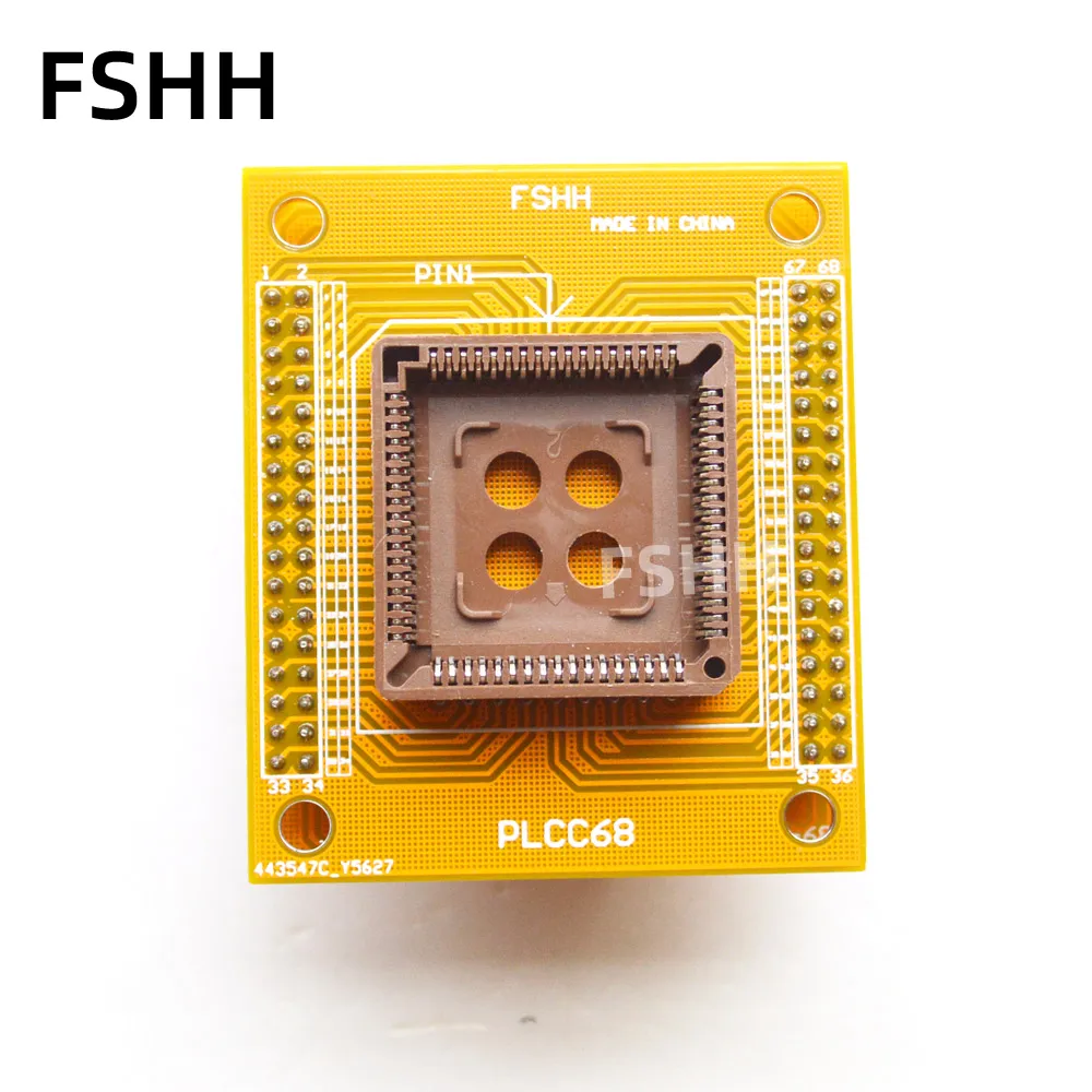 SDP-7064-68 Programmer adapter 1.27mm PLCC68 to DIP48 test socket adapter for EPM7064, EPM7096