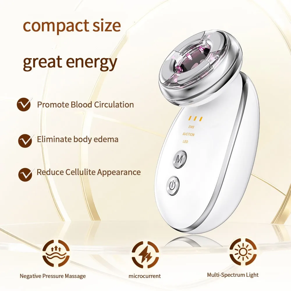 

New Beauty Facial Lift Massage Skin Rejuvenation Facial Heat Micro-current Beauty Instrument