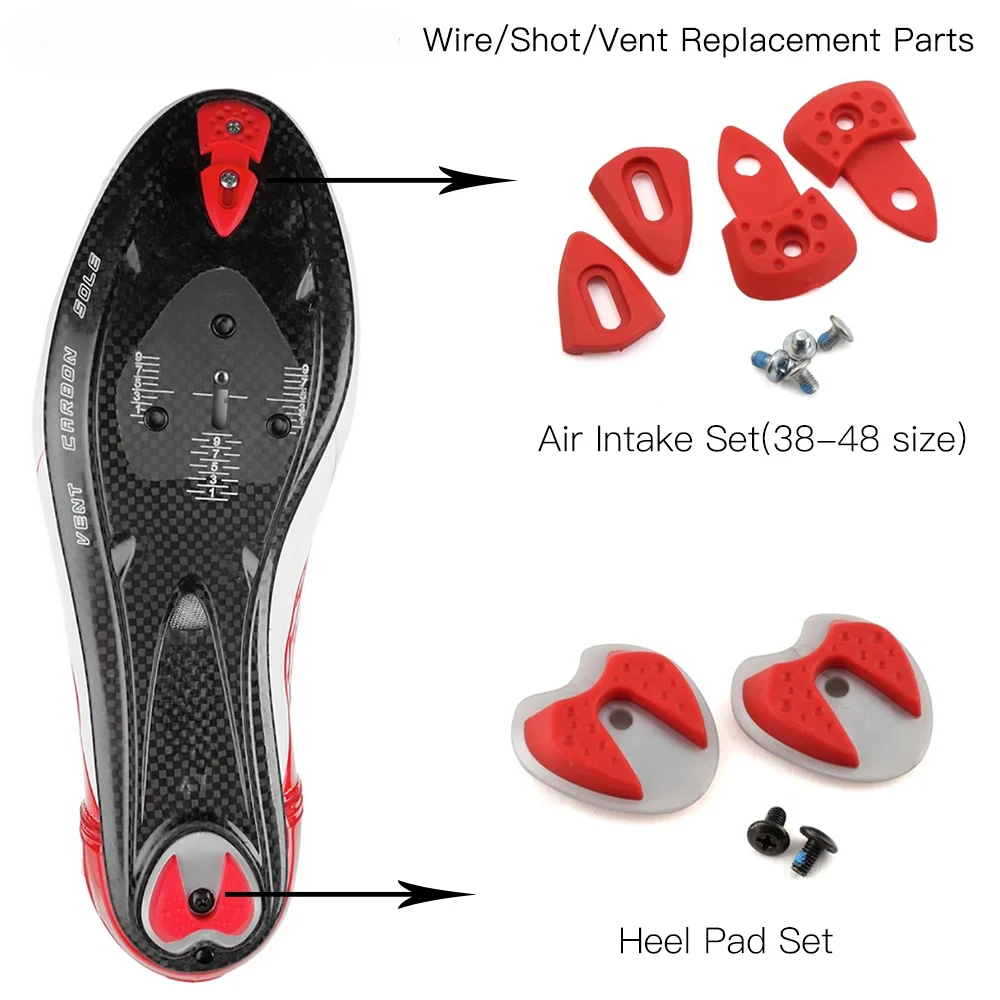 WIRE SHOT Road Bike Lock Shoes HEEL CLEAT Spare Cleats For The Sole Replaceable